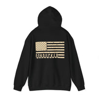 USA Flag: Hooded Sweatshirt