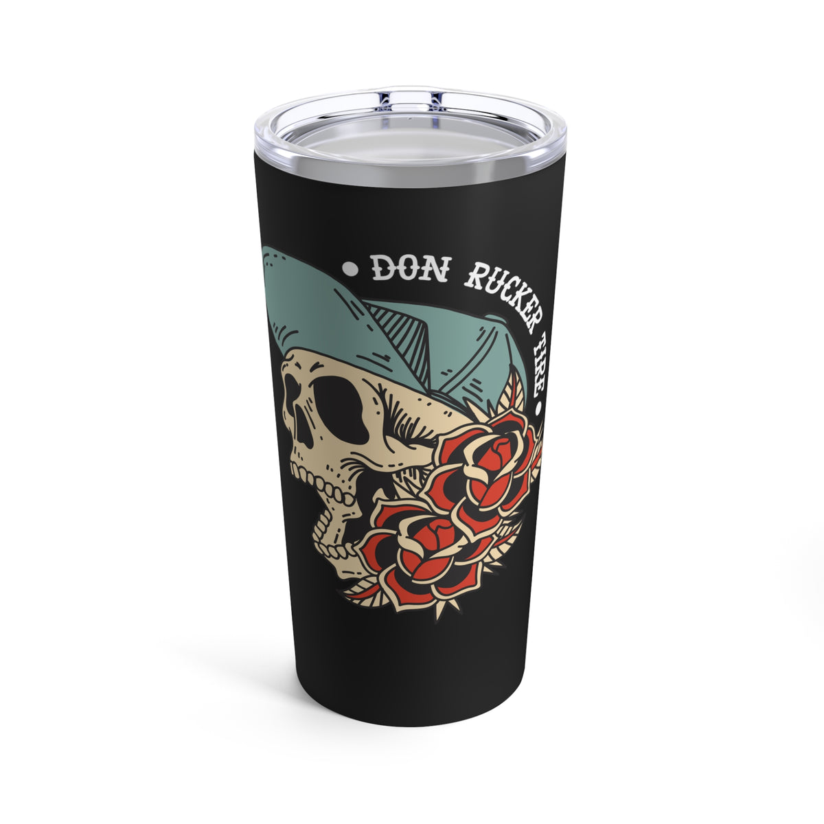 Skull Flat Bill Tumbler 20oz