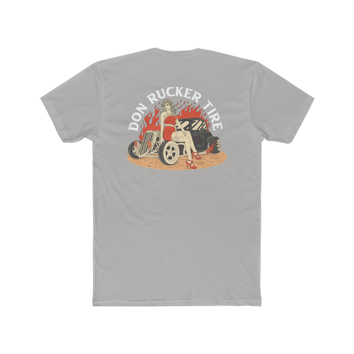 Hot Rod Pinup: Cotton Crew Tee