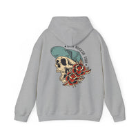 Skull Flat Bill: Hooded Sweatshirt