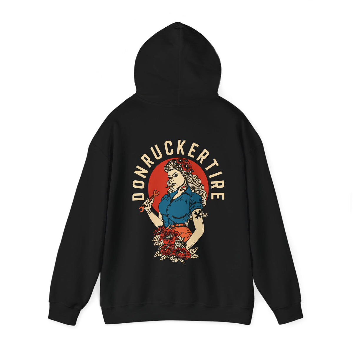 Pinup Girl: Hooded Sweatshirt