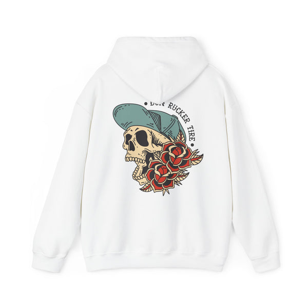 Skull Flat Bill: Hooded Sweatshirt