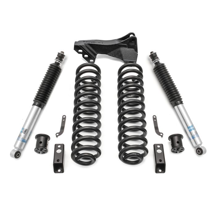 2.5" COIL SPRING FRONT LIFT KIT W/BILSTEIN SHOCKS - FORD SUPER DUTY DIESEL 4WD 2017-2021  46-2723