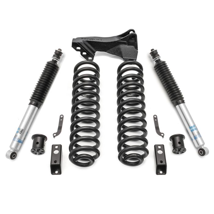 2.5" COIL SPRING FRONT LIFT KIT W/BILSTEIN SHOCKS - FORD SUPER DUTY DIESEL 4WD 2011-2016 46-2727